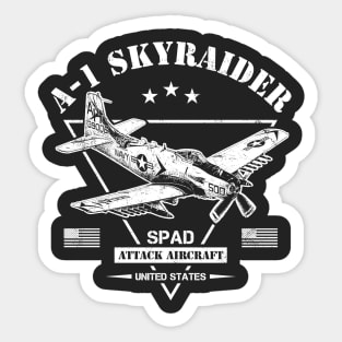 A-1 Skyraider "SPAD" Sticker